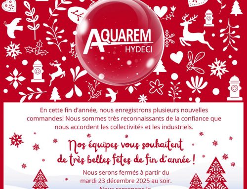 Fin d’année dynamique chez AQUAREM! Vous aussi préparez dès maintenant vos projets DECI pour 2026!