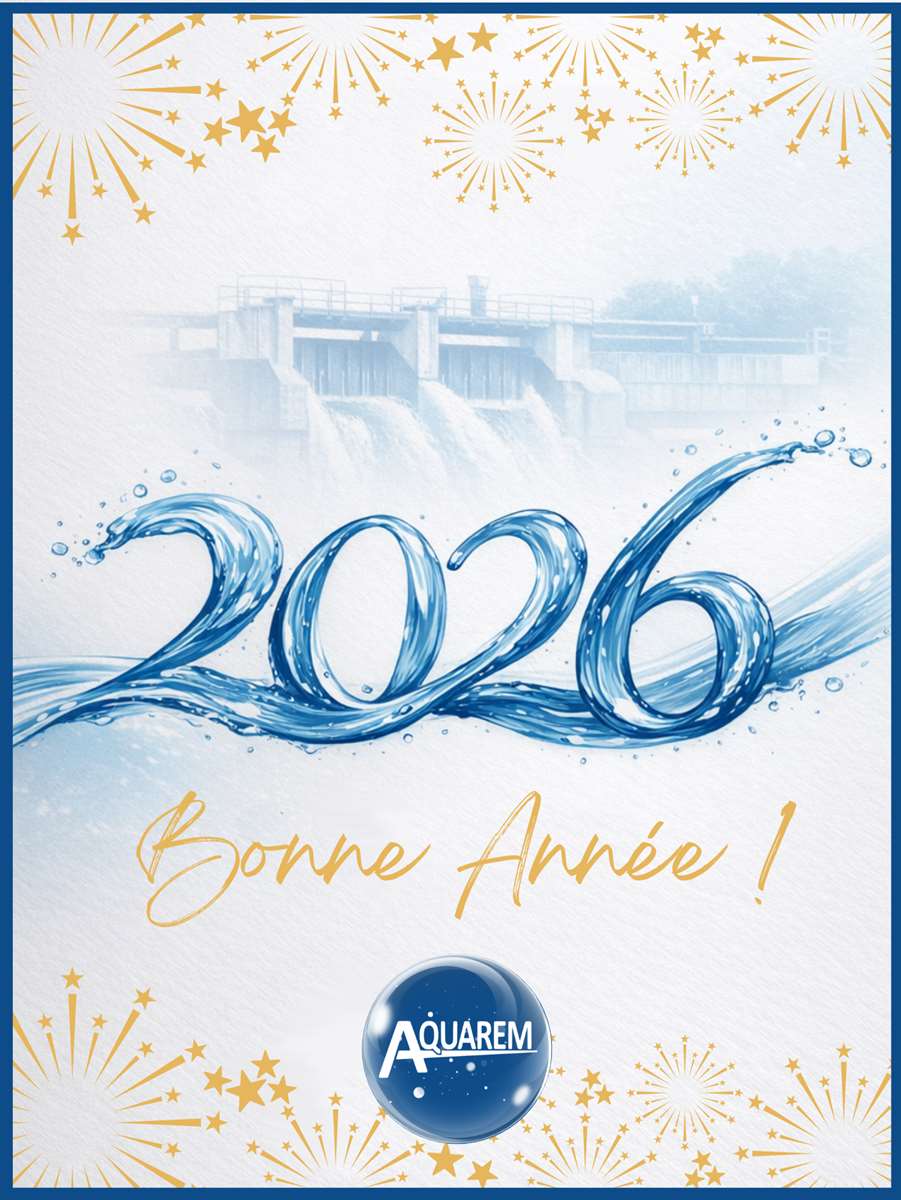 AQUAREM vous souhaite une bonne année 2026!