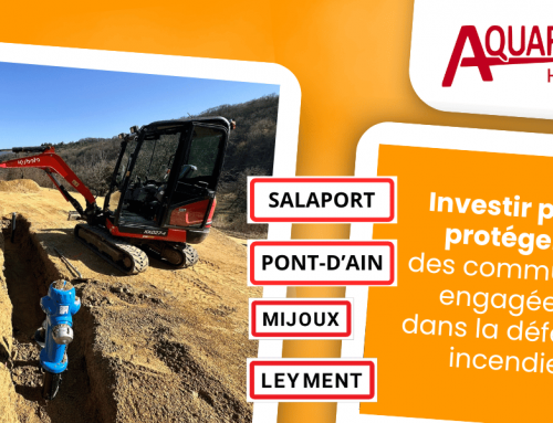 Des communes engagées pour la sécurité : AQUAREM HYDECI à l’œuvre sur plusieurs chantiers dans l’Ain